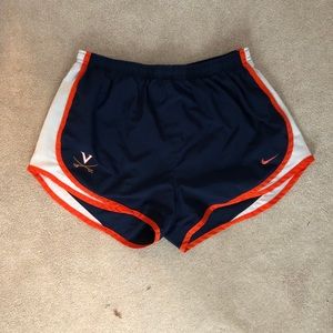UVA Nike Running Shorts